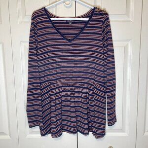Lane Bryant Baby Doll Style Knit Top Size 14/16